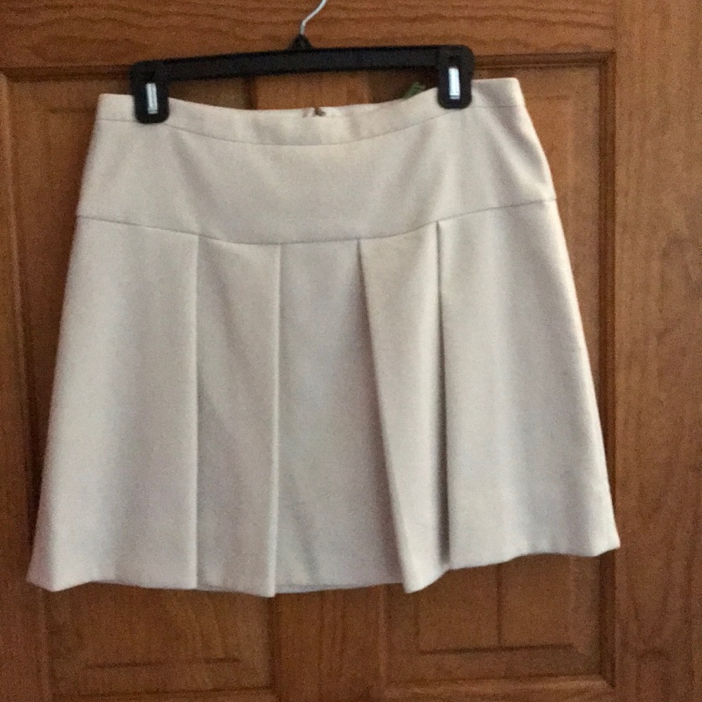 JCREW factory winter white skirt.
